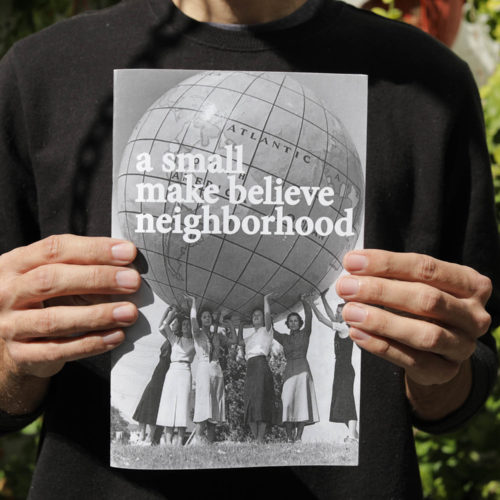 A Small Make Believe Neighborhood by Alejandro Cartagena